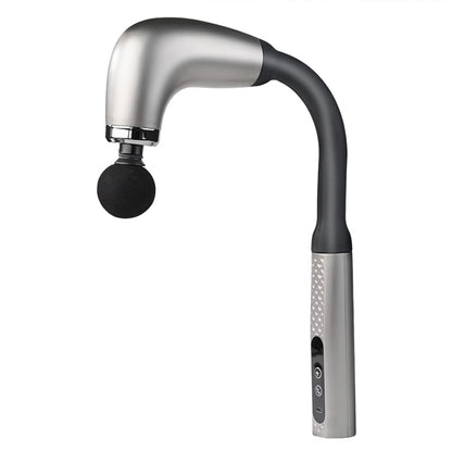 Elbow Self-Assist Massage Gun, Fascia Gun with Extended Handle, Muscle Relaxation for Upper and Lower Back, Deep Tissue