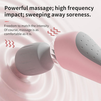 USB Rechargeable Portable Massage Gun 5 Speed Adjustable Fascia Gun Deep Tissue Full Body Muscle Ma 4