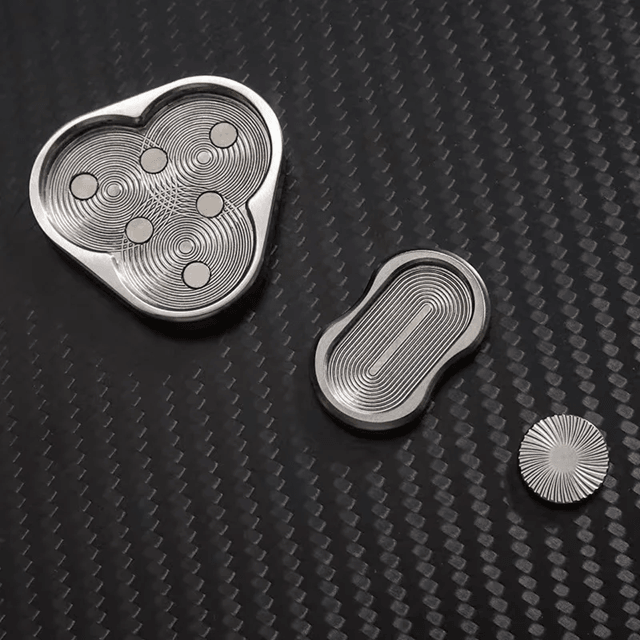 Magnetic Metal Fidget Slider  Premium EDC Stress Relief Tool 1