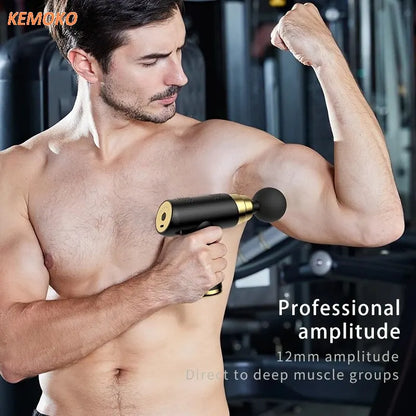 Gout Pain Relief Body Massager, Deep Tissue Muscle Relaxation, Portable Mini Massage Gun Pistol, Facial Massager