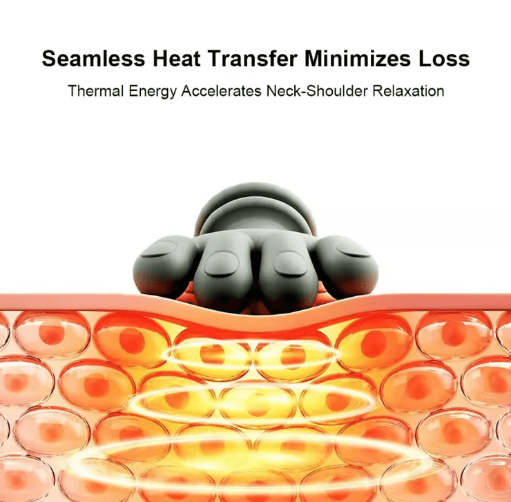 Cervical Comfort Heated Neck Massager With Deep Kneading And Heat Therapy 2