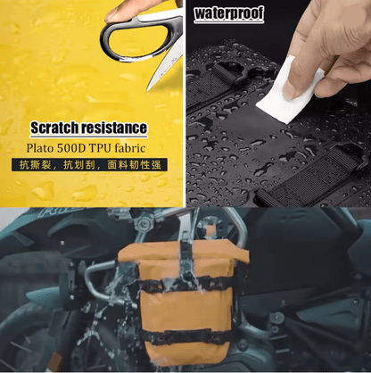 Waterproof Crash Bar Tool Bag For Adventure Motorcycles 1