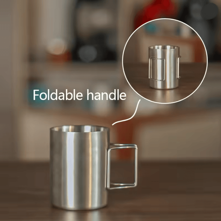 Portable 304 Stainless Steel Hanging Ear Coffee Filter Cup 1