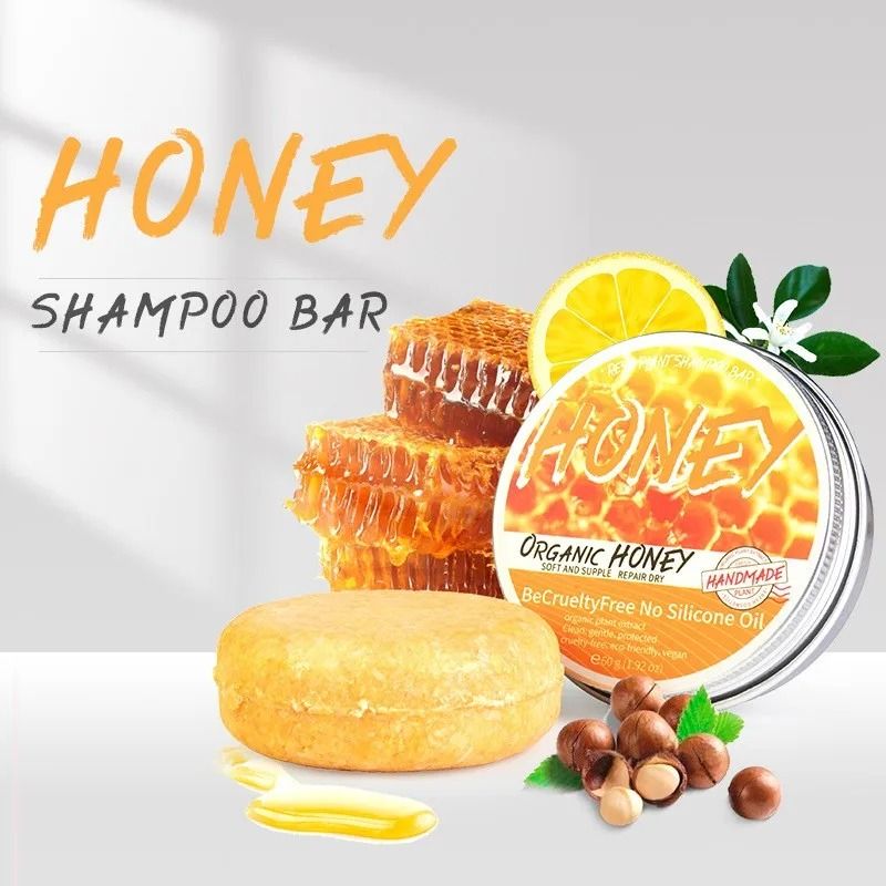 Natural Honey Plant Essence Shampoo for Soft and Healthy Hair