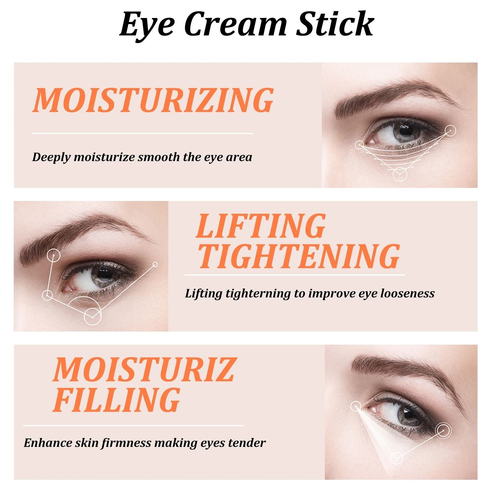 Snail Collagen Eye Cream Stick For Dark Circles And Fine Lines 2