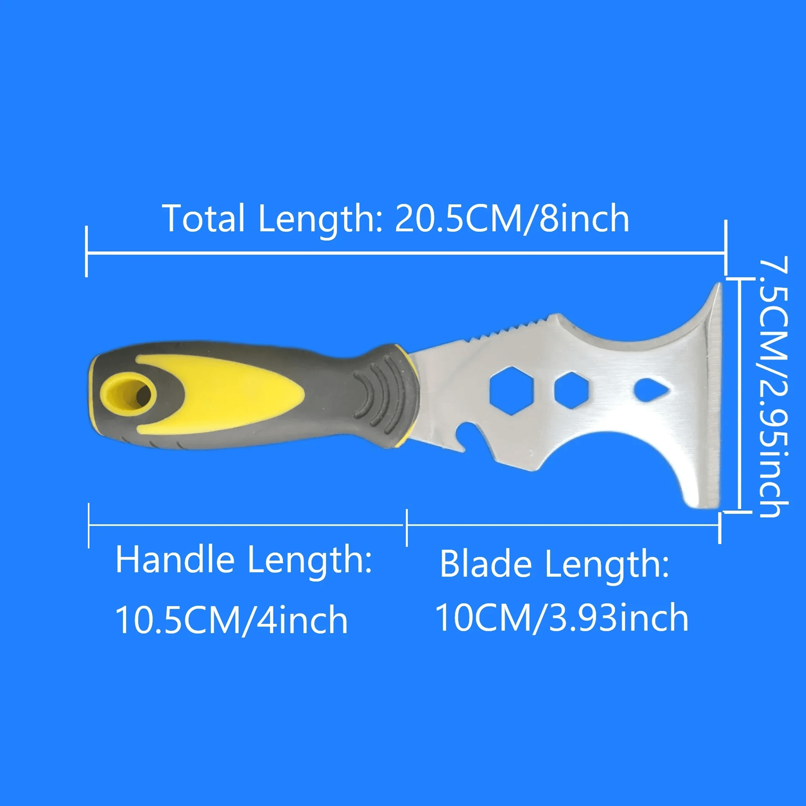 15in1 Stainless Steel MultiUse Putty Knife And Paint Scraper Tool 2