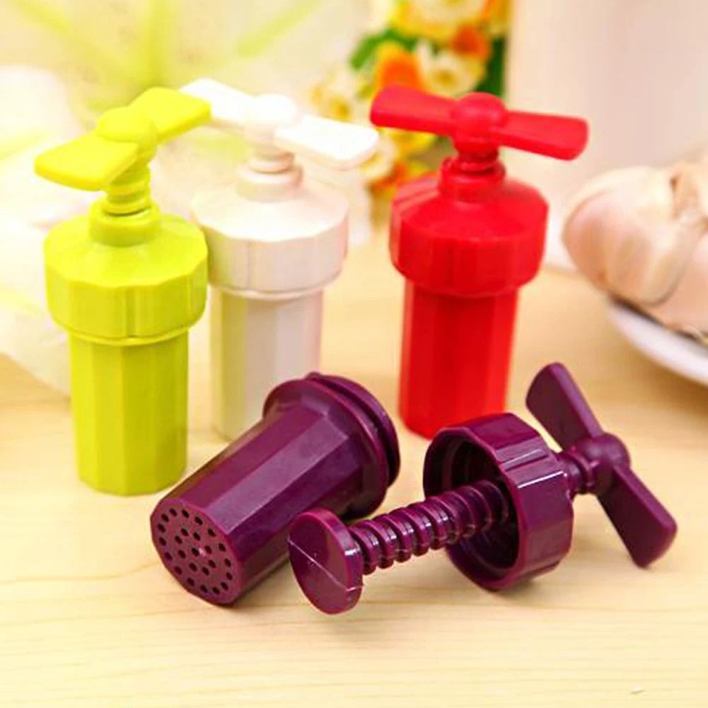 Handheld Garlic Press Crusher And Peeler Tool 4