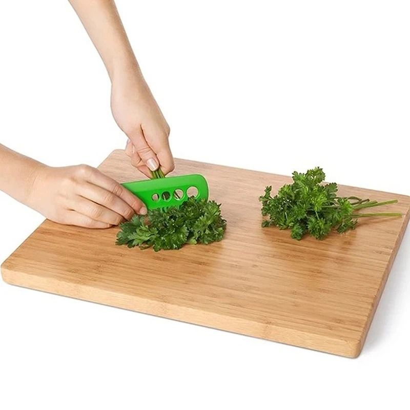 Multifunctional Herb Leaf Stripper And Vegetable Cutter Tool 1