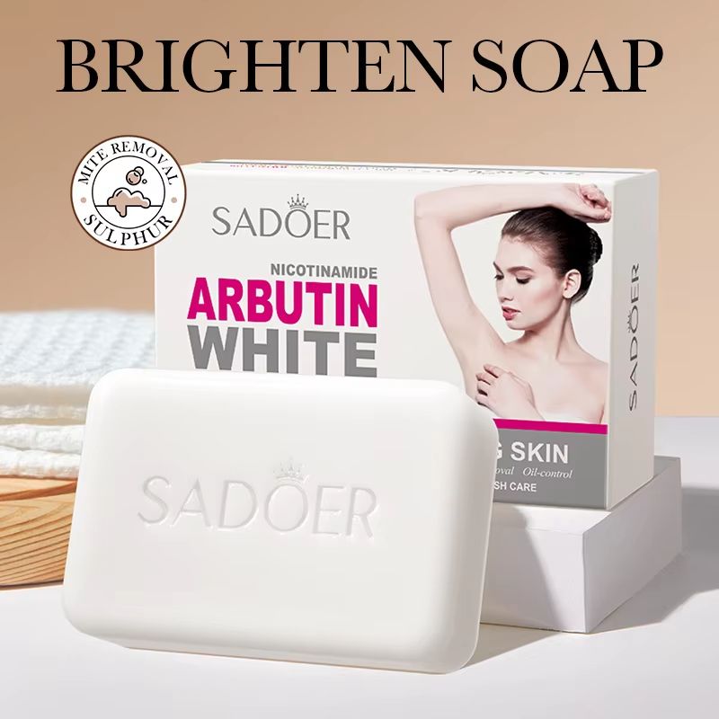 Radiant Glow Niacinamide  Arbutin Brightening Bar  DeepCleansing Face  Body Soap 1