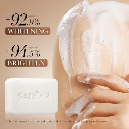 Radiant Glow Niacinamide  Arbutin Brightening Bar  DeepCleansing Face  Body Soap 3
