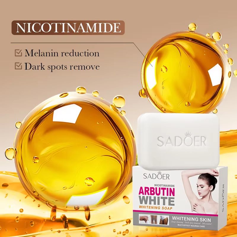 Radiant Glow Niacinamide  Arbutin Brightening Bar  DeepCleansing Face  Body Soap 4