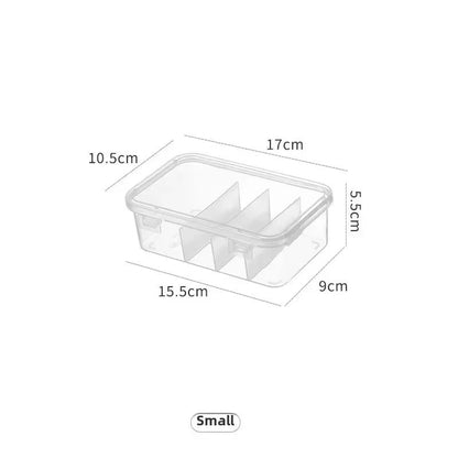 ClearView TechOrganiser Box  Transparent DustProof Cable  Accessory Storage Case 6