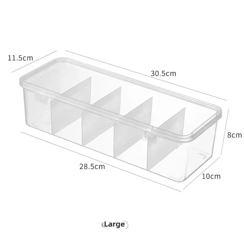ClearView TechOrganiser Box  Transparent DustProof Cable  Accessory Storage Case 7