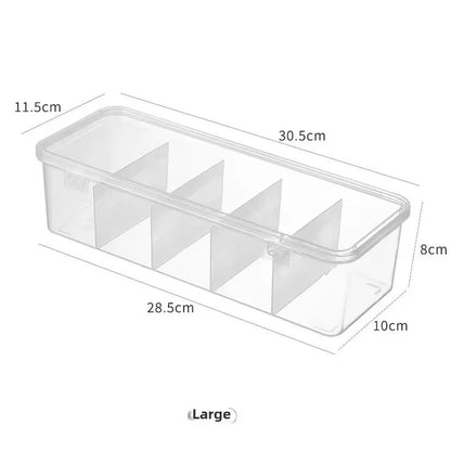 ClearView TechOrganiser Box  Transparent DustProof Cable  Accessory Storage Case 7