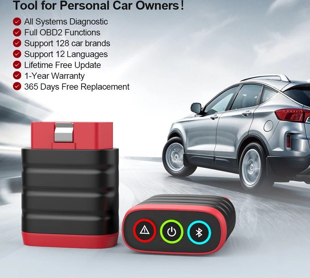 Bluetooth OBD2 Car Diagnostic Scanner Tool 2
