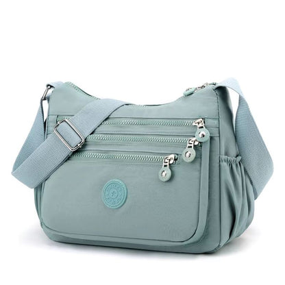 Urban Go Waterproof Nylon Shoulder & Crossbody Bag – High Capacity Women's Travel Purse