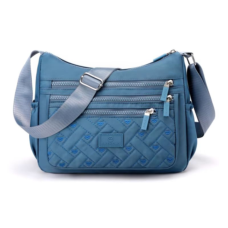 Urban Go Waterproof Nylon Shoulder  Crossbody Bag  High Capacity Womens Travel Purse 8