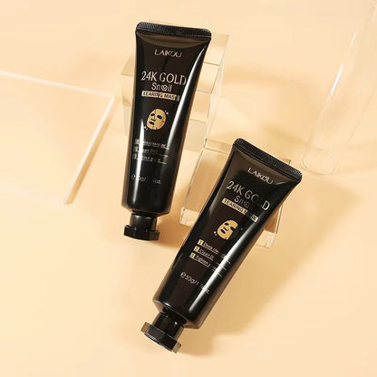 RadiantGold Sakura PeelOff Mask  24K Gold AntiWrinkle  BlackheadRemoval Treatment 1