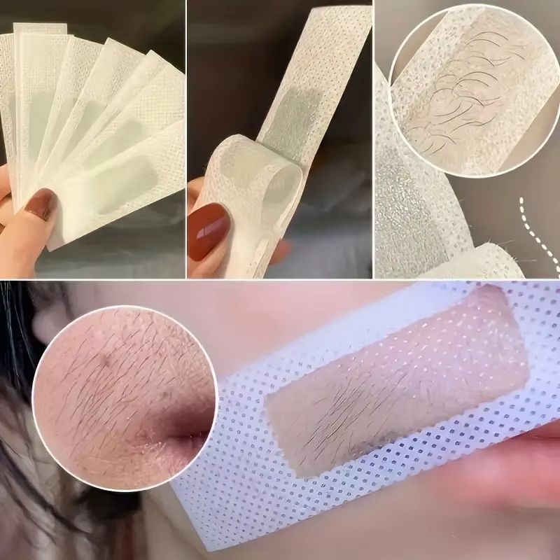 SilkySmooth Cold Wax Strips  10203050Pack For Face Arms Legs  Body 1