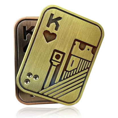 Skull Edge Magnetic PushSlider  Premium EDC StressRelief Toy For Adults 2