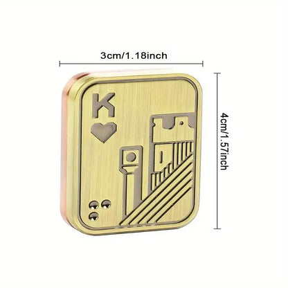 Skull Edge Magnetic PushSlider  Premium EDC StressRelief Toy For Adults 5