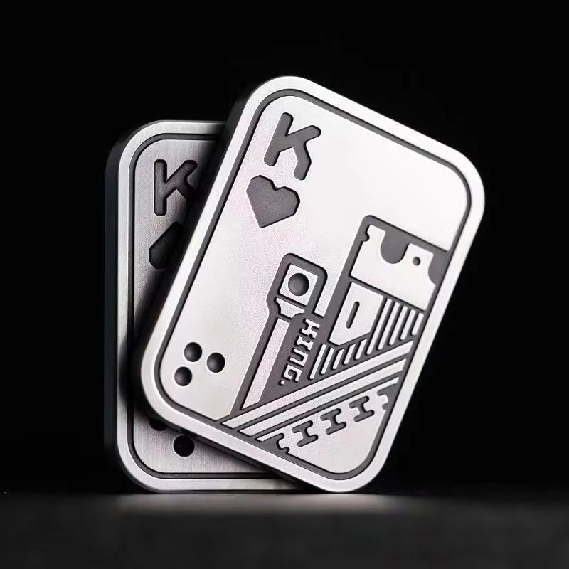 Skull Edge Magnetic PushSlider  Premium EDC StressRelief Toy For Adults 8