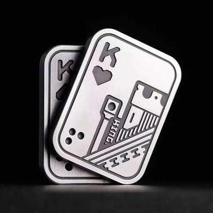 Skull Edge Magnetic PushSlider  Premium EDC StressRelief Toy For Adults 8