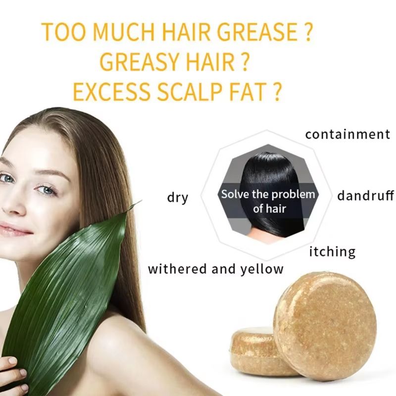 PureHerb GingerPolygonum  Lavender Hair  Body SoapBar  ColdProcessed Plant Treatment 2
