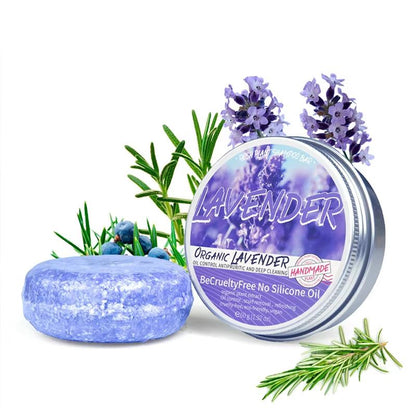 PureHerb GingerPolygonum  Lavender Hair  Body SoapBar  ColdProcessed Plant Treatment 8