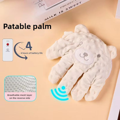 SoothPalm Smart SleepAssist Pillow  Electric PatMotion Palm For Newborns  Babies Remote Controlled 1