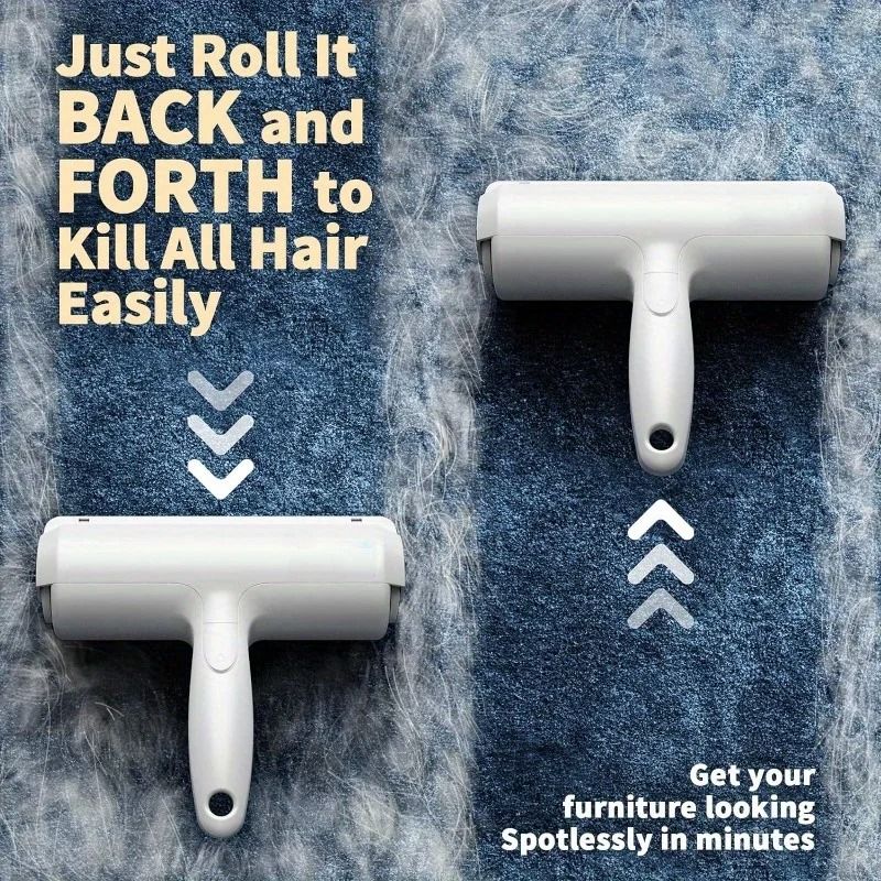 Reusable Pet Hair Remover Roller For Furniture And Clothes 4