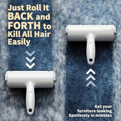 Reusable Pet Hair Remover Roller For Furniture And Clothes 4