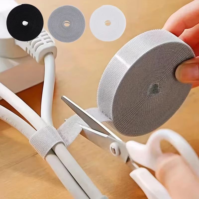 TidyWrap Reusable Cable Tie Strap – Multi-Purpose Wire Organiser Tape