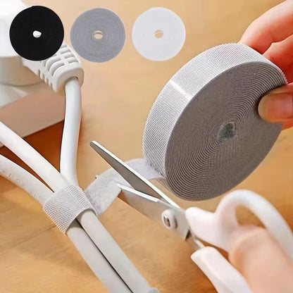 TidyWrap Reusable Cable Tie Strap – Multi-Purpose Wire Organiser Tape