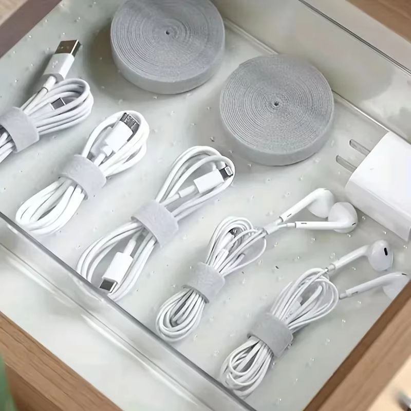 TidyWrap Reusable Cable Tie Strap  MultiPurpose Wire Organiser Tape 3