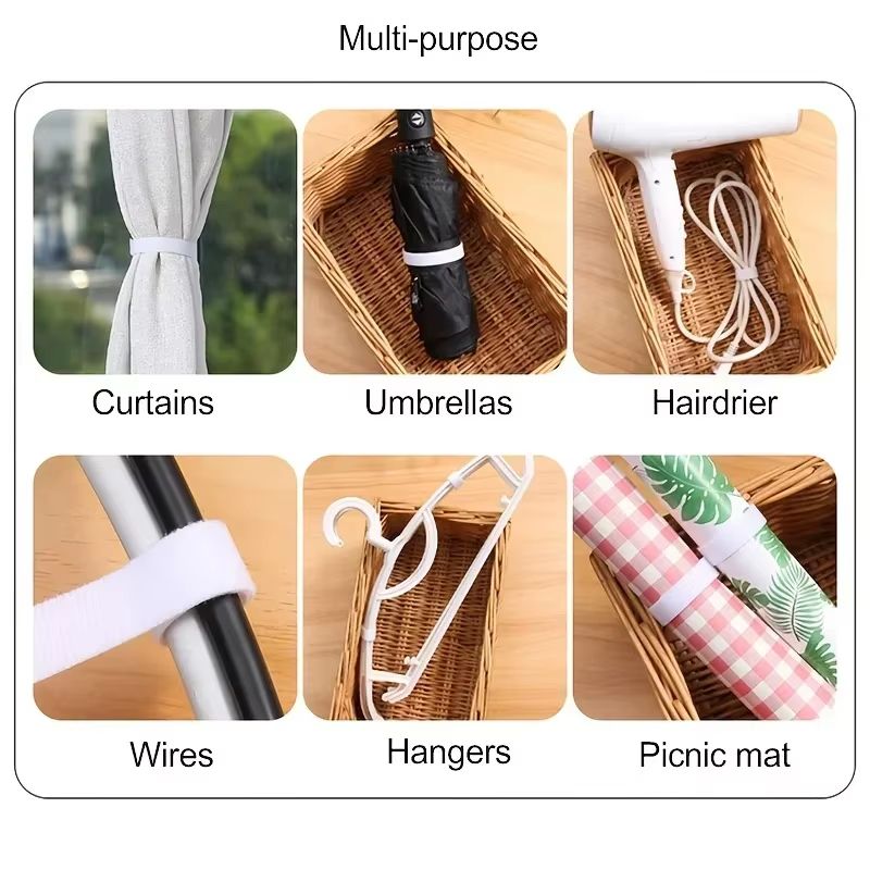 TidyWrap Reusable Cable Tie Strap  MultiPurpose Wire Organiser Tape 5