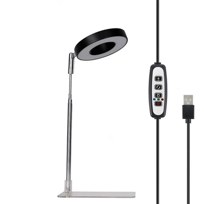 PlantGlow Telescopic FullSpectrum LED Grow Light  Adjustable Height  3912h Timer  10Level Dimming 9
