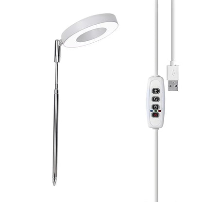 PlantGlow Telescopic FullSpectrum LED Grow Light  Adjustable Height  3912h Timer  10Level Dimming 7