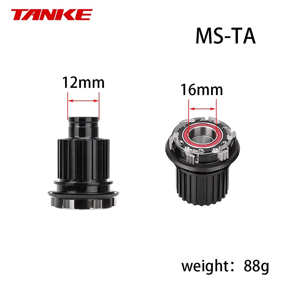 TANKE 6Pawl Freehub Body Driver  XDHGMS Compatible 135 QR  142 ThruAxle 10