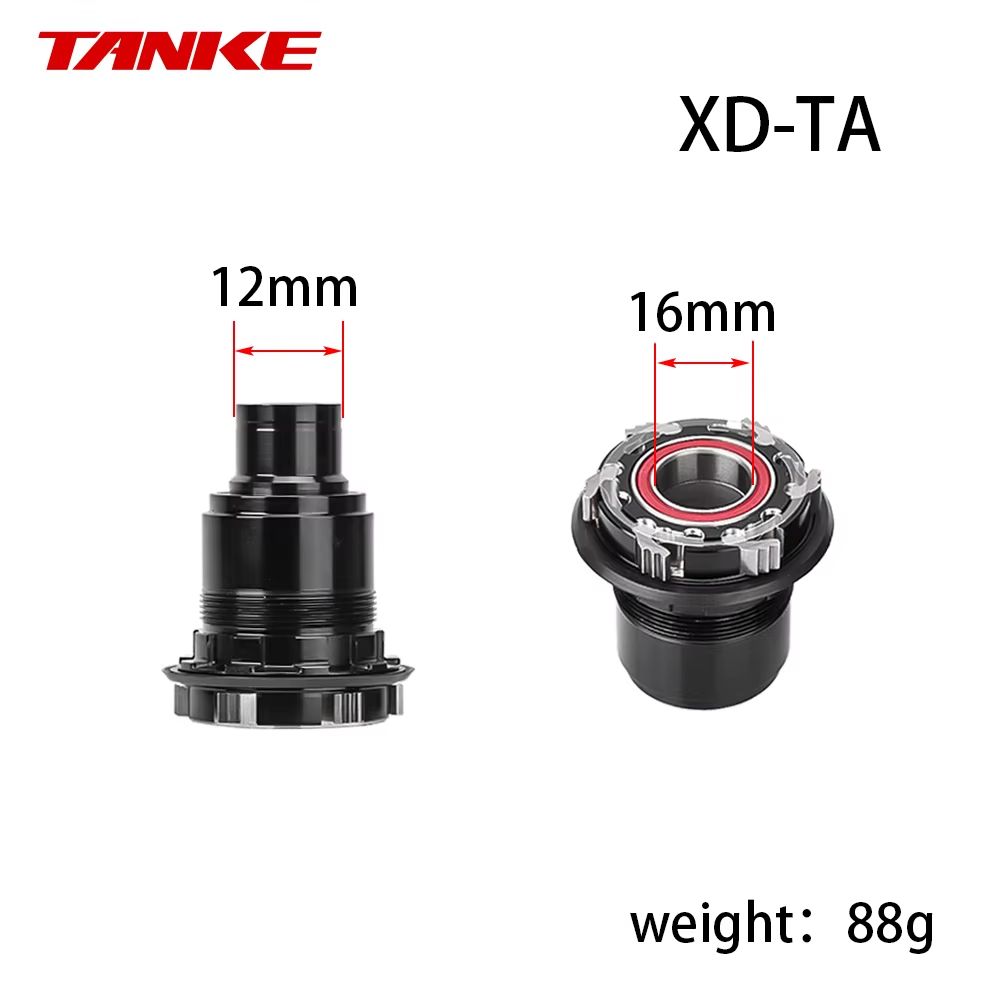TANKE 6Pawl Freehub Body Driver  XDHGMS Compatible 135 QR  142 ThruAxle 11