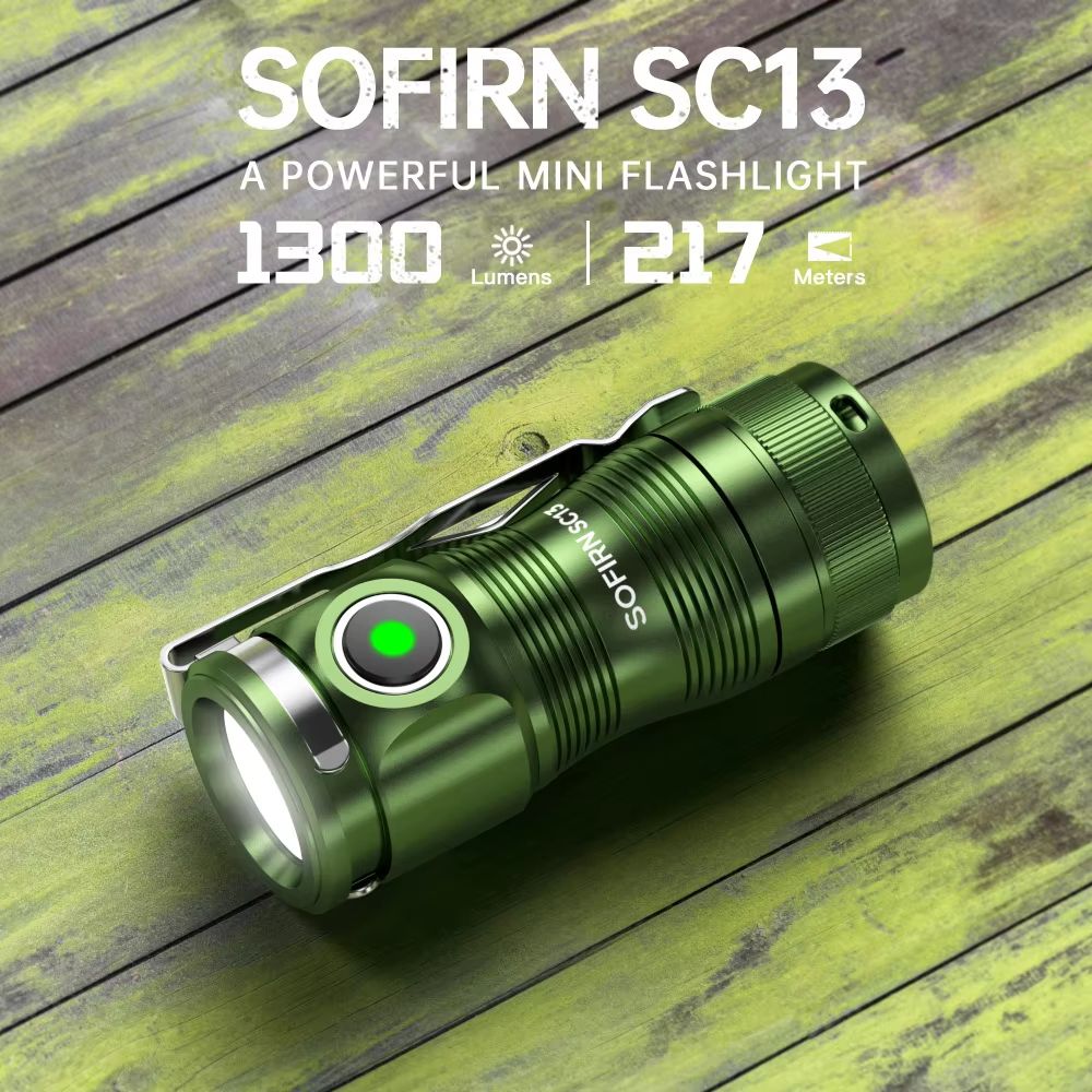 UltraKey 18350 Mini Flashlight  USBC Rechargeable 1 300 Lm Magnetic Tail  Premium LED 4
