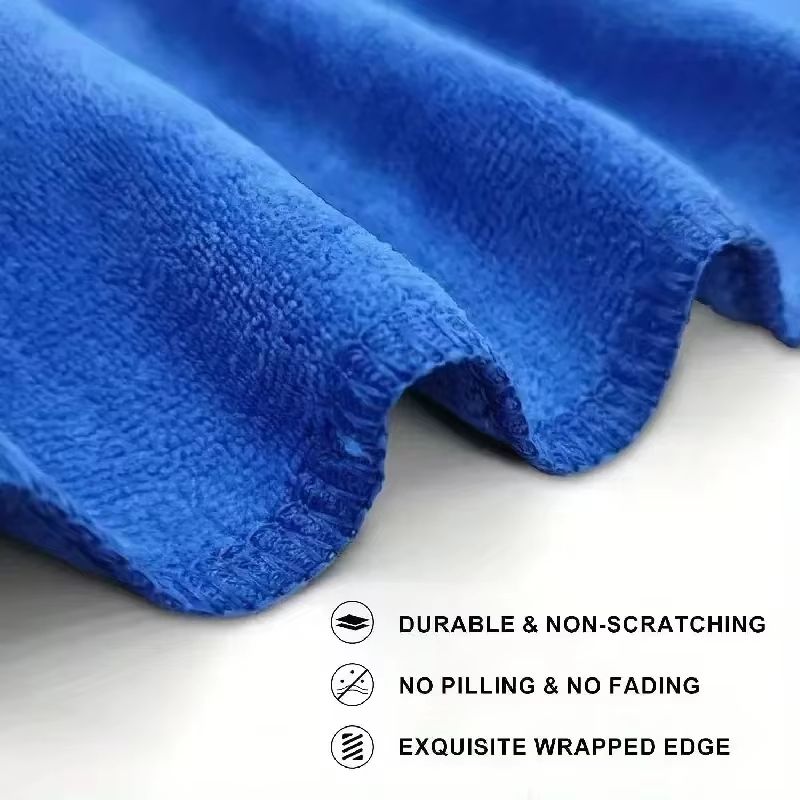 UltraClean Reusable Microfiber Cleaning Towels  LintFree SuperAbsorbent MultiPurpose Cloths 5