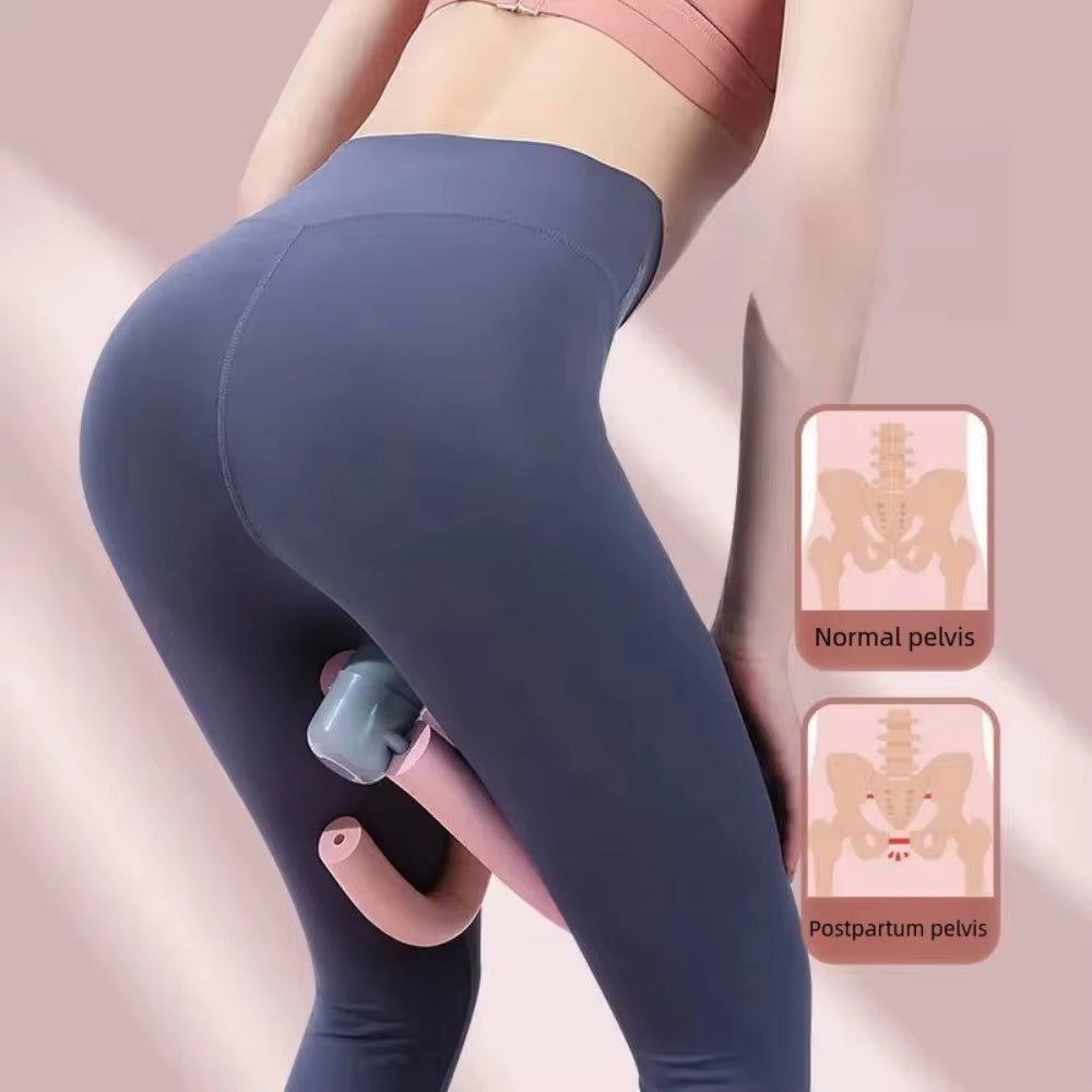 Body Leg Arm Muscle Trainer for Women, Pelvic Floor Exerciser, Thigh Slimming Workout, Waist Chest Massage Fitness Tool