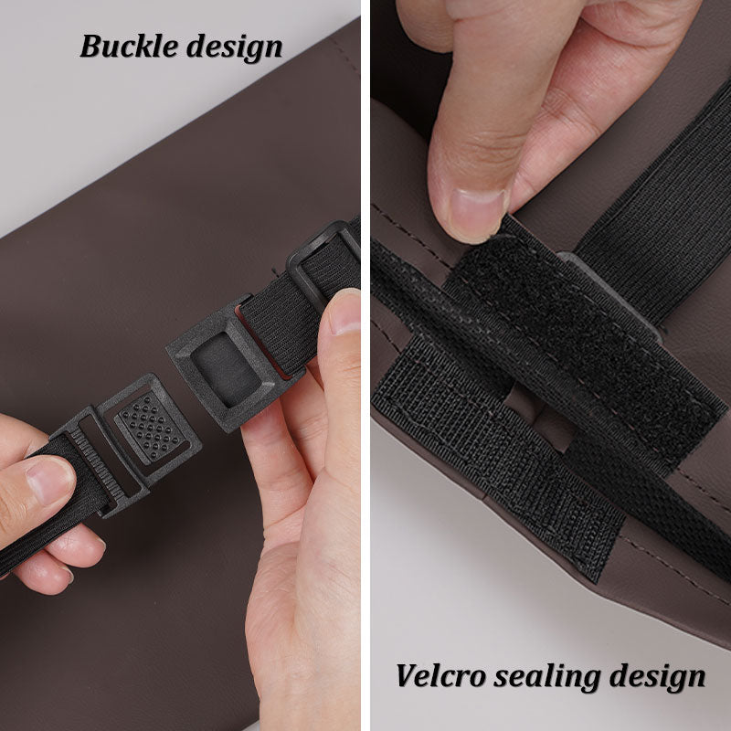 Leather Auto Seat Back Organizer, Leap Motor Visor Box, Car Tissue Holder, Napkin Storage Accessory