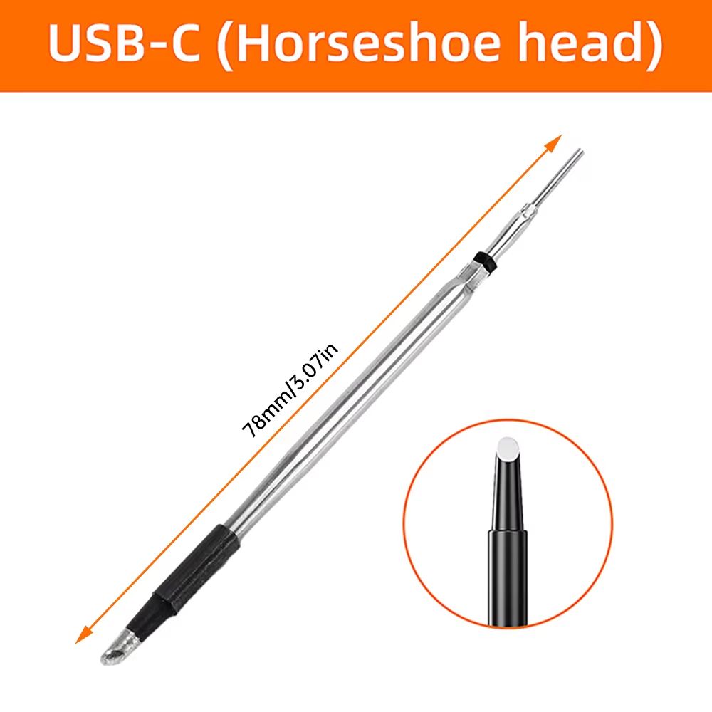 ProSolder USBC Digital Soldering Iron Kit  Adjustable Temperature Mini Portable  TypeC Interface 10