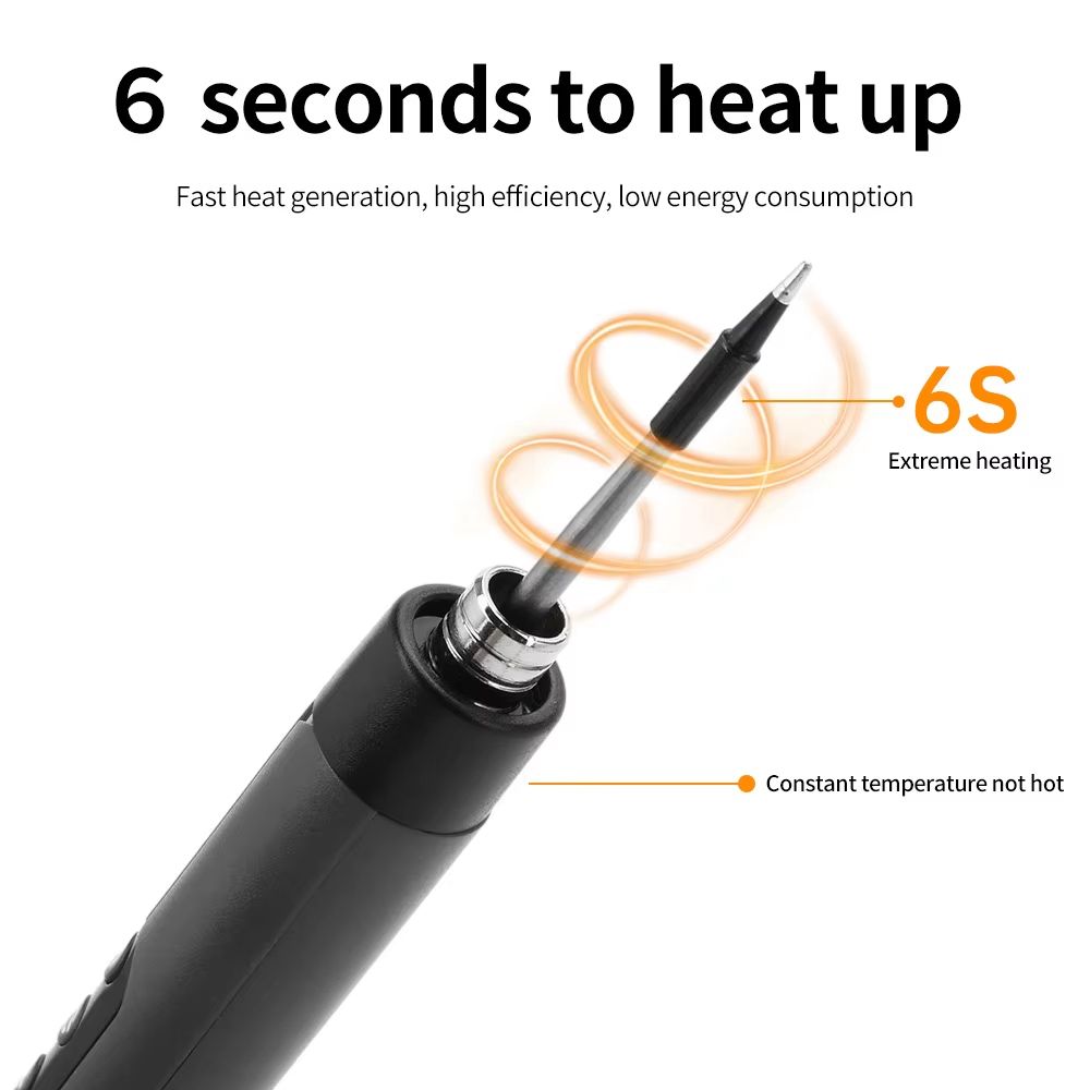 ProSolder USBC Digital Soldering Iron Kit  Adjustable Temperature Mini Portable  TypeC Interface 3