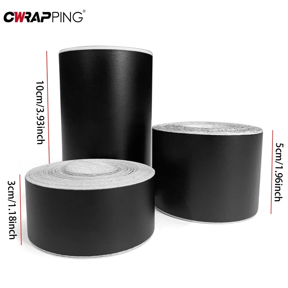 Carbon Fiber Auto Door Sill Protector, 3D Waterproof Car Sticker, Anti-Scratch Car Accessories