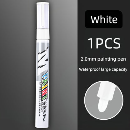 Waterproof Car Paint Marker Pen, Scratch Repair Brush Pen, Automotive Tire Tread Care, Touch Up Paint for Car