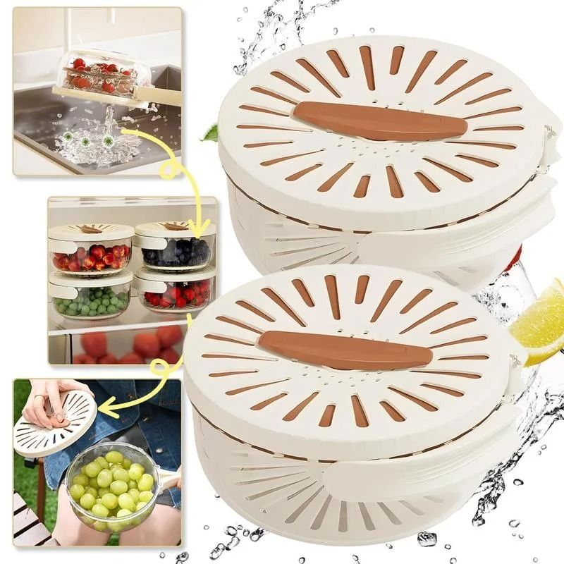 Vegetable And Fruit Cleaning Drainage Basket 1