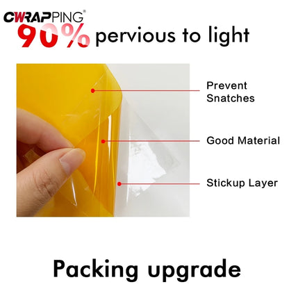 Light Black Smoke Tint Film Gloss Transparent PVC Wrap Headlight And Taillight Foil Cover For Car S 4